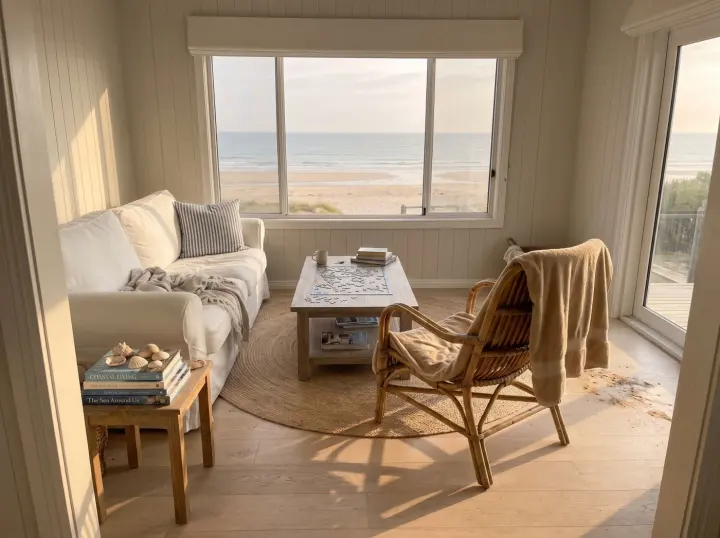 Coastal interior inspiration for a room makeover