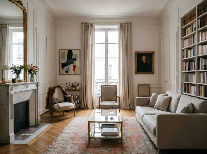 Parisian interior inspiration for a room makeover