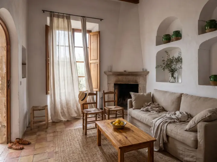 Mediterranean interior inspiration for a room makeover