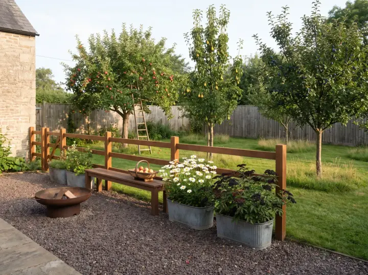 Rustic Country garden and landscape design inspiration