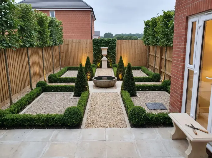 New-build plot redesigned by the studio in the Formal style