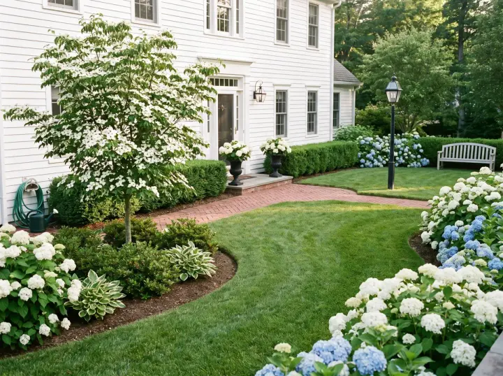 Traditional garden and landscape design inspiration