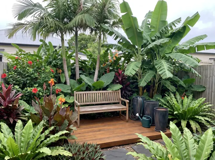 Tropical garden and landscape design inspiration