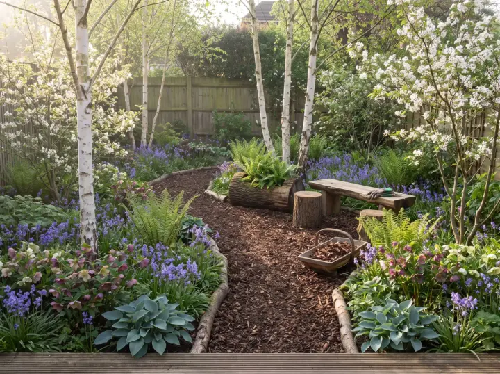 Woodland garden and landscape design inspiration