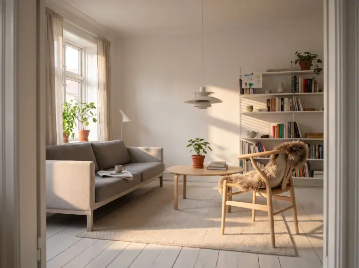 Scandinavian interior inspiration for a room makeover