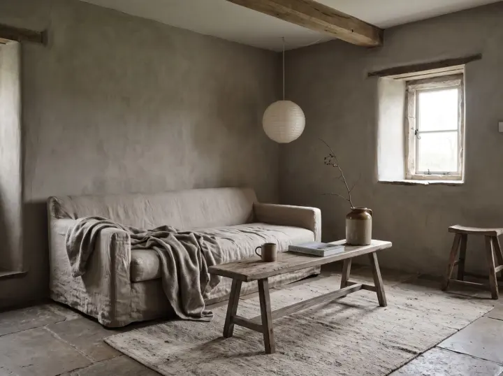 Wabi-sabi interior inspiration for a room makeover